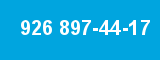 926 897-44-17